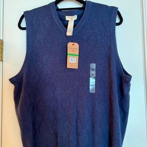 Mens Dockers pullover sweater vest